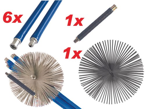 Kit spazzacamino con - snodo, a