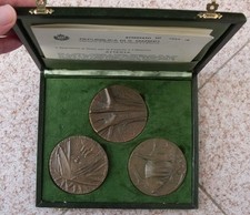 SAN MARINO TRITTICO MEDAGLIE