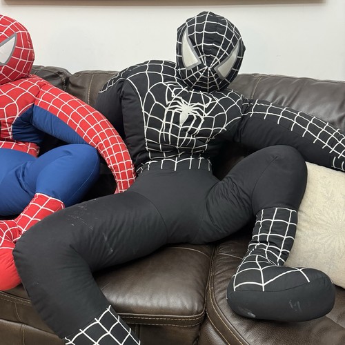 Spiderman nero imbottito - , a