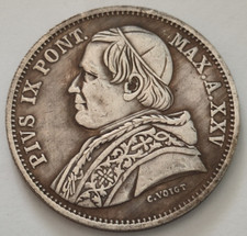 Stato Pontificio Pio IX 5 lire