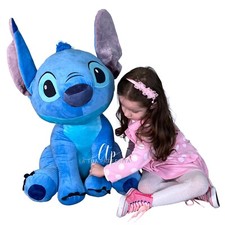 Stitch 70cm Seduto Peluche Morbido Gigante Disney Lilo Stitch Adulti Bambini