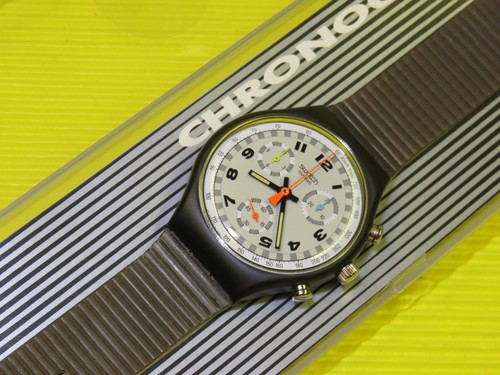 Swatch chrono skate bike - skate,