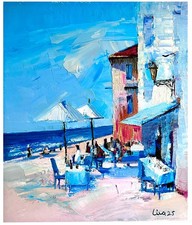 Riviera italiana dipinto - -, ad