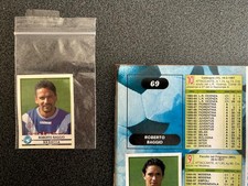 Album Calciatori 2001-2002 completo+aggiornamenti ultima di Baggio da attaccare!