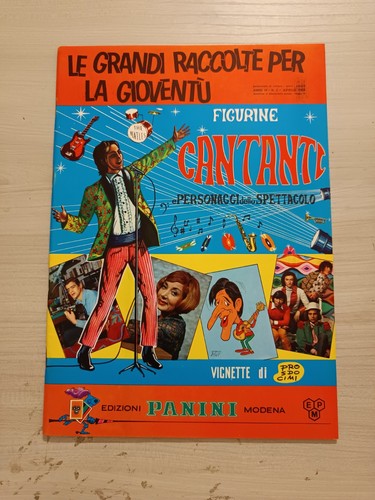 Album figurine panini cantanti - album,