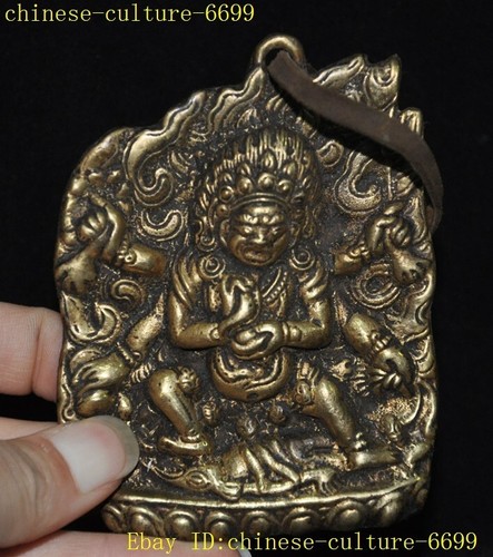 Old tibetan bronze arm - tibetan,