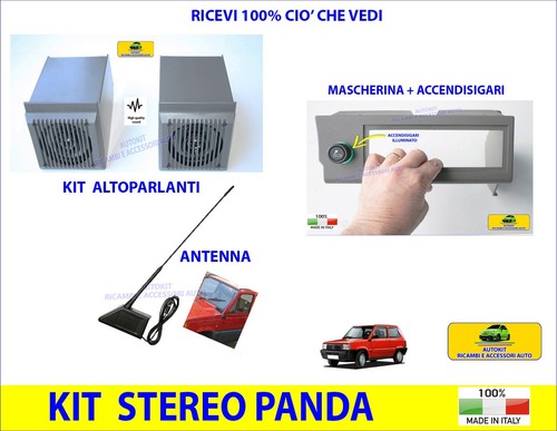 Kit stereo autoradio vecchia - stereo,