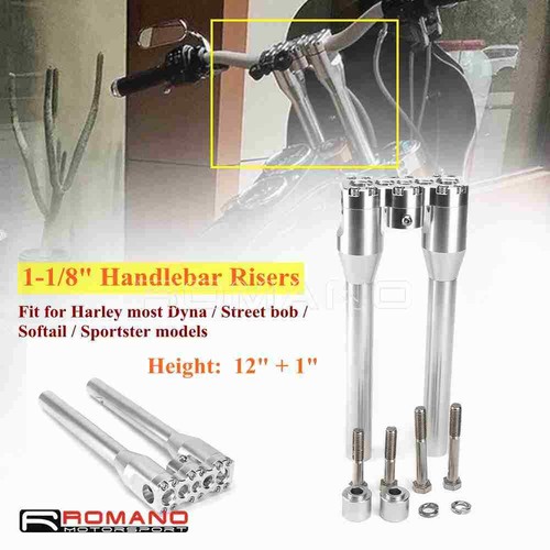 Riser dritti 1 per - riser, 12"+1"