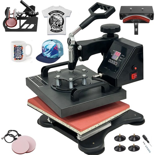 Pressa calore digitale 5in1 - di,