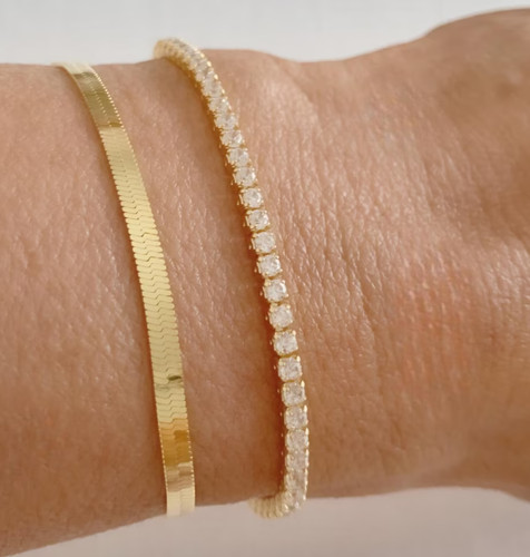 Bracciale tennis diamanti - tennis,