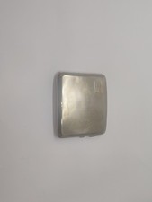 Portasigarette Inglese Vintage In Argento