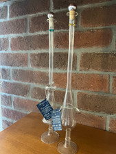 coppia BOTTIGLIE IN VETRO