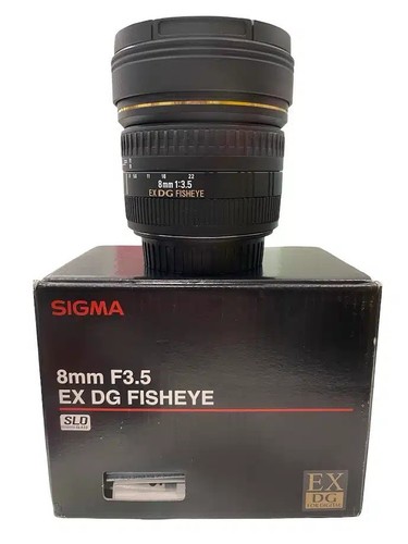 Obiettivo fisheye sigma mm - sigma, 8