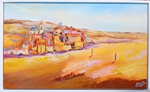 Cocullo dipinto olio - -,