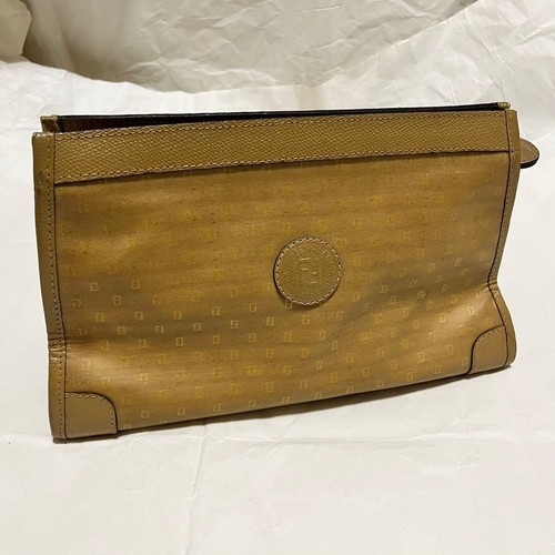 Fendi pochette vintage zucca - fendi,