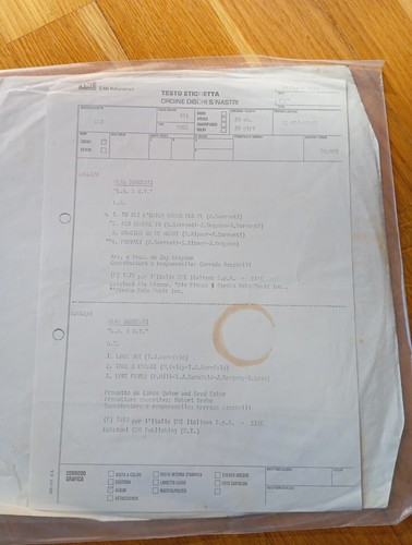 Alan sorrenti test - lp,