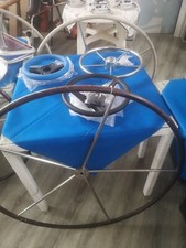 Ruota timone inox usata in perfette condizioni