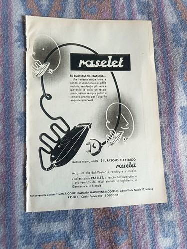 Pubblicità 1939 rasoio - 1939,