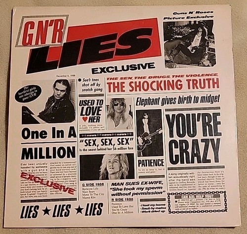 Guns roses r lies - guns, n'
