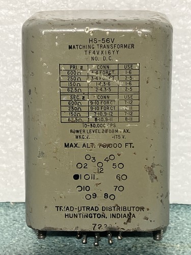 Triad 56v trasformatore - triad, hs-56v