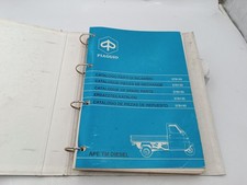 Manuale officina Piaggio Ape