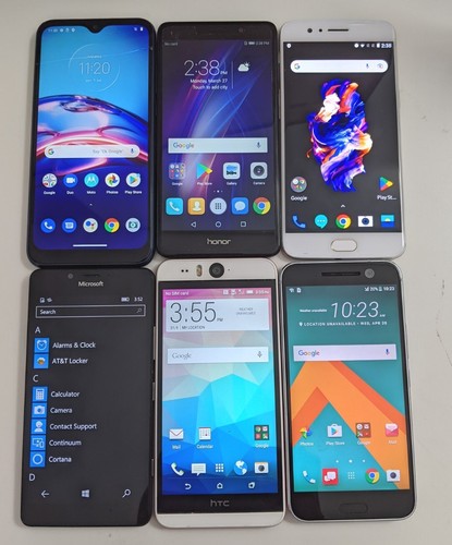 Lot moto honor - e7, 6x