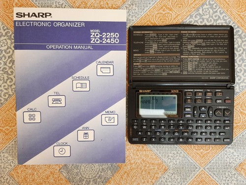 Sharp electronic organizer - sharp,