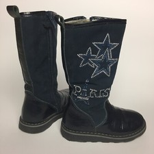 Stivali Invernali Bambina Tg 24 in Pelle 