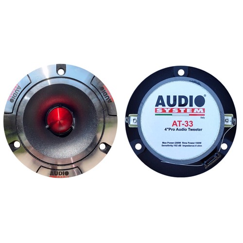 Tweeter audio system - audio, at33