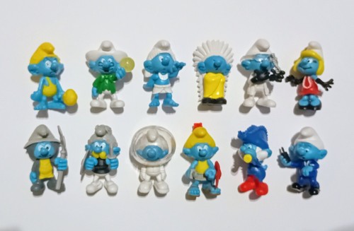 Set figurine storia puffi - figurine,