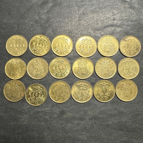 Lotto monete macao 10 - 18,