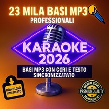 23.000 Basi per KARAOKE MP3