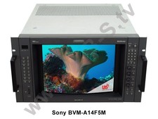 Sony BVM-A14F5M monitor broadcast con 62HS OP: 125565 CRT: 1667