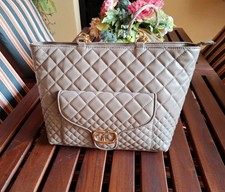 Shopping bag matelassé