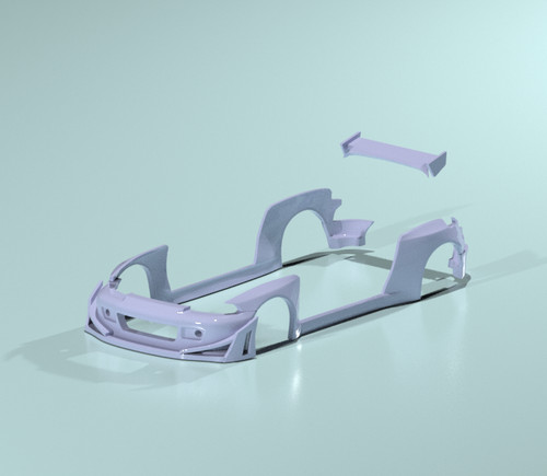 Kit carrozzeria larga stile - larga,