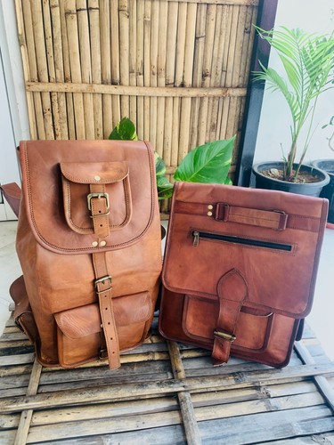 Borsa vera pelle - pelle, uomo