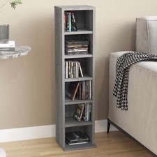 Mobile Porta CD Grigio Sonoma