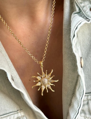 Collana donna boho - , celeste