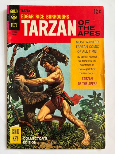 Tarzan 178 gold key comics - tarzan,