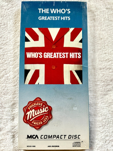 The who greatest hits cd - the,