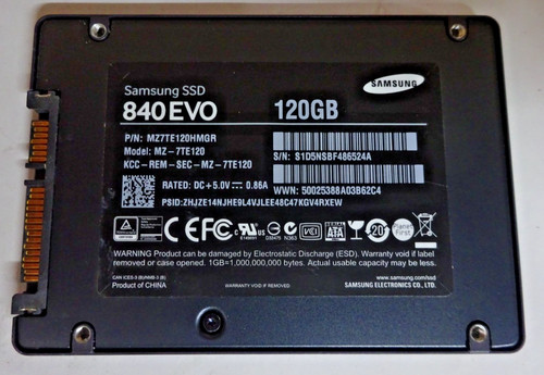 Samsung 120 7te120 ssd - gb, *mz-7te120*