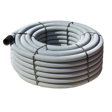 TUBO CORRUGATO DOPPIA PARETE PE PASSACAVI GIOTTO450 Ø ESTERNO 63 MM ROTOLO 50 MT