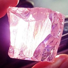 Rosa naturale zircone grezzo - zircone,