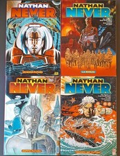 Lotto di 4 Albi Giganti n. 1, 2, 3, 4 di Nathan Never (1996-'99)