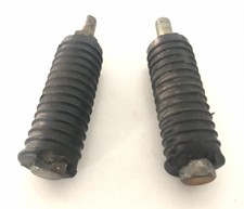 COPPIA PEDANE PASSEGGERO ORIGINALI ZUNDAPP KS125 SPORT 1972/74