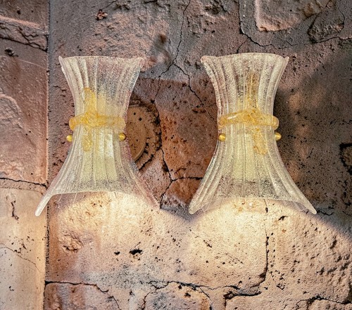 Coppia applique vetri - coppia,