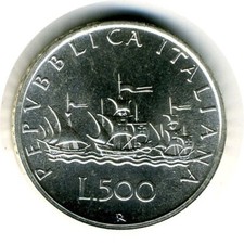 Lotto 500 lire argento - 500,