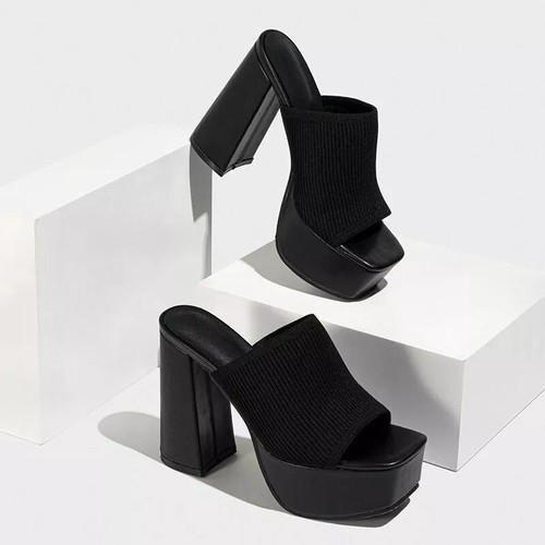 Sandali sabot cm nero - sandali,