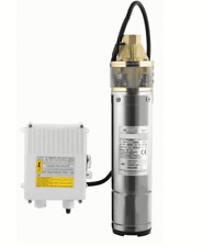 Elettropompa sommersa immersione pompa pozzo 4″ acqua sabbia 100 mt 1,5 HP 148ev