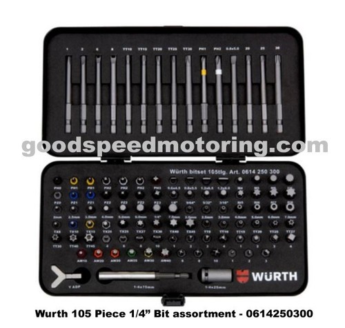 Wurth set punte 105 - punte,
